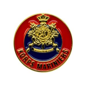 Herinneringsembleem korps mariniers Voortman Onderscheidingen