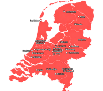 Kaart Nederland (1) Kaart Nederland (1)